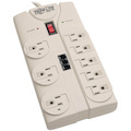Tripp Lite by Eaton Protect It! 8-Outlet Computer Surge Protector, 8 ft. (2.43 m) Cord, 2160 Joules, Tel/Modem/Fax Protection