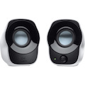 Logitech Z120 2.0 Speaker System - 1.2 W RMS - White, Black