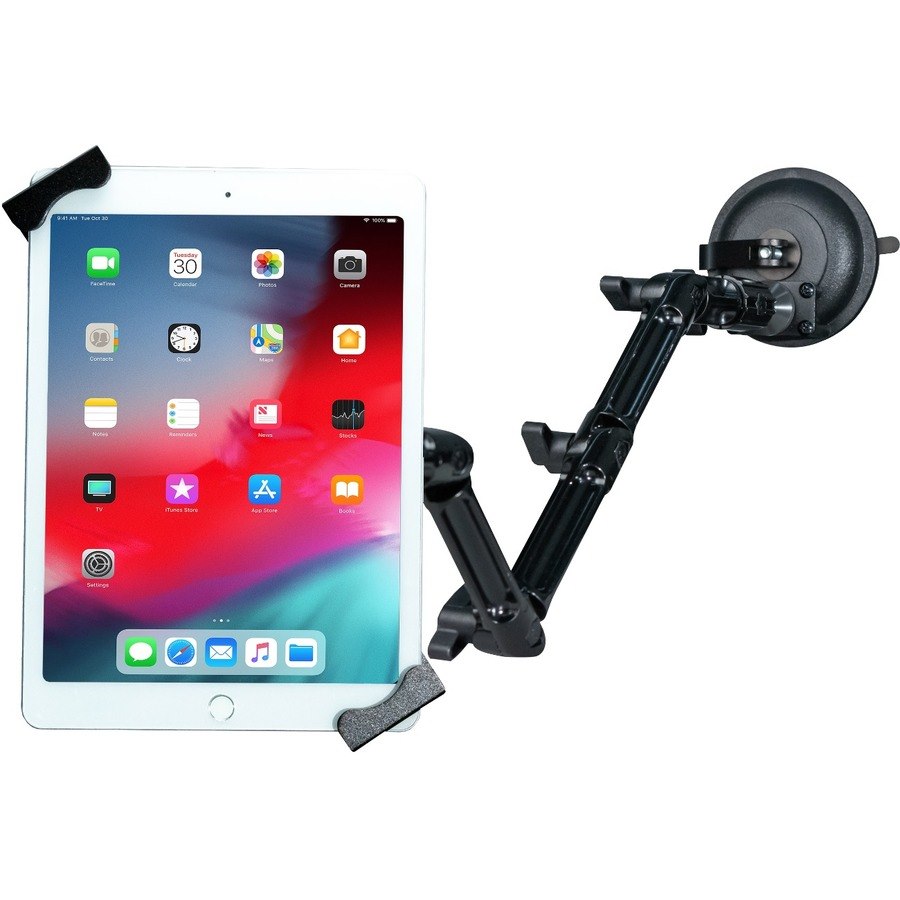 CTA Digital Custom Flex Security Suction Mount for 7-14 Inch Tablets, including iPad 10.2-inch (7th/ 8th/ 9th Generation)