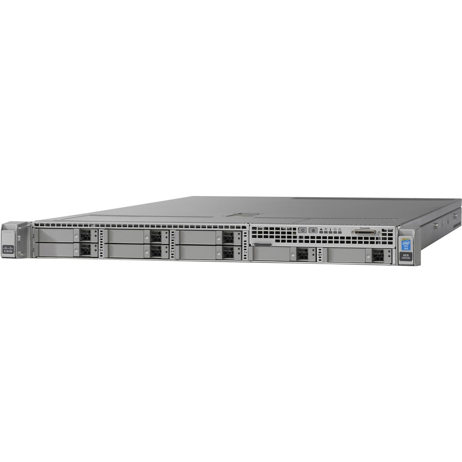 Cisco C220 M4 1U Rack Server - 2 x Intel Xeon E5-2609 v4 1.70 GHz - 64 GB RAM - 12Gb/s SAS, Serial ATA/600 Controller
