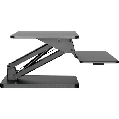 Eaton Tripp Lite Series Safe-IT Adjustable-Height Sit-Stand Desktop Workstation, Antimicrobial Protection