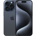 Apple iPhone 15 Pro 512 GB Smartphone - 6.1" OLED 2556 x 1179 - Hexa-core (A17 ProDual-core (2 Core) 3.78 GHz + A17 Pro Quad-core (4 Core) - 8 GB RAM - iOS 17 - 5G - Blue Titanium