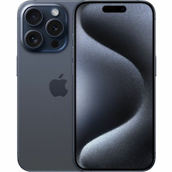 Apple iPhone 15 Pro 512 GB Smartphone - 6.1" OLED 2556 x 1179 - Hexa-core (A17 ProDual-core (2 Core) 3.78 GHz + A17 Pro Quad-core (4 Core) - 8 GB RAM - iOS 17 - 5G - Blue Titanium