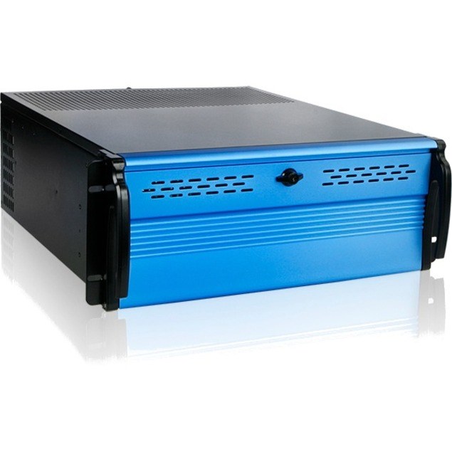 iStarUSA 4U Compact Stylish Rackmount Chassis with 500W Redundant Power Supply