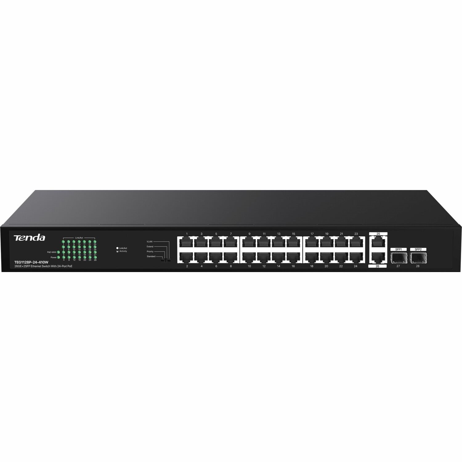 Tenda TEG1128P-24-410W Ethernet Switch