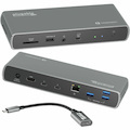 Plugable Thunderbolt 4 Dock with 100W Charging, Thunderbolt Certified, 3x Thunderbolt Ports