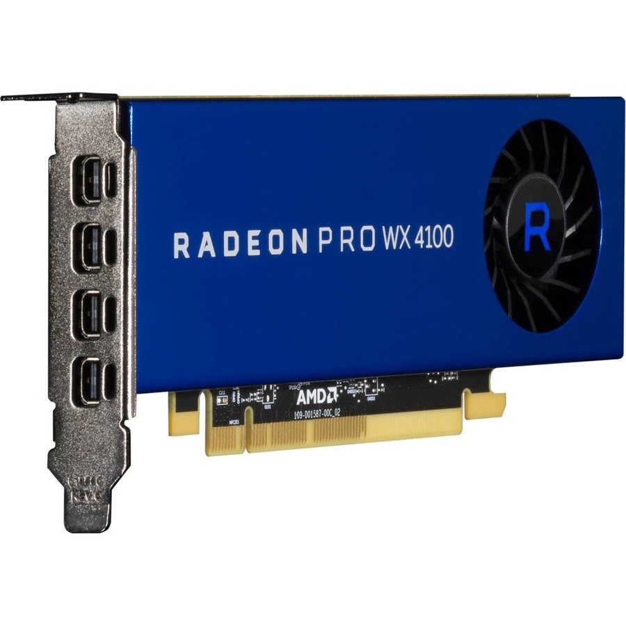 AMD Radeon Pro WX 4100 Graphic Card - 4 GB GDDR5 - Low-profile