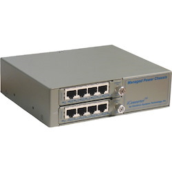 Omnitron Systems 4 and 8 Port 10/100 Copper Compact Switch
