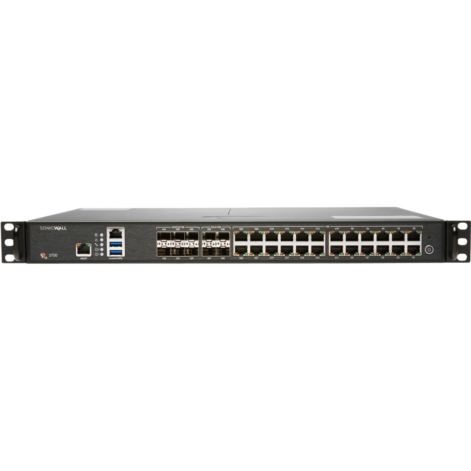 SonicWall 3700 Network Security/Firewall Appliance - 2 Year Secure Upgrade Plus Essential Edition