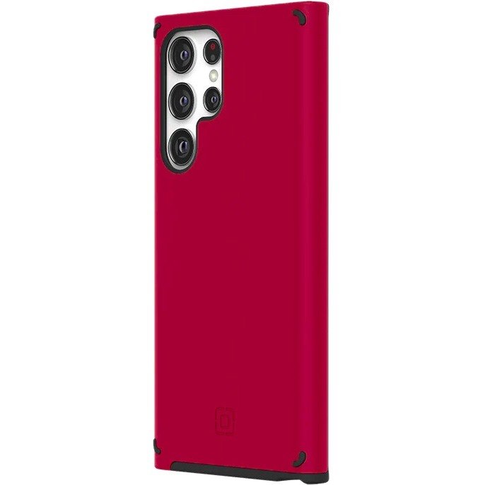 Incipio Duo Case for Samsung Galaxy S22 Ultra Smartphone - Salsa Red