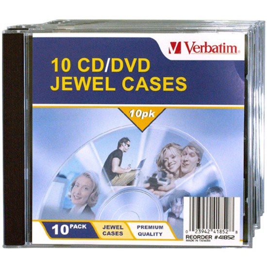 Verbatim CD/DVD Jewel Case