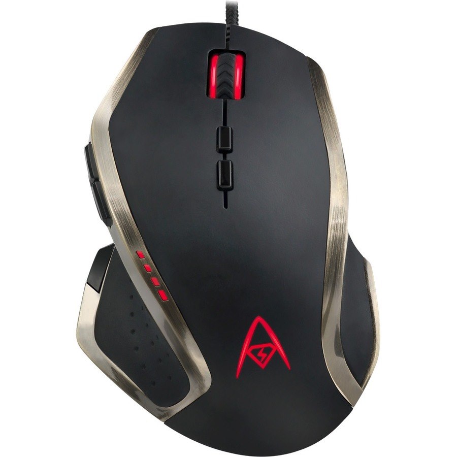 Adesso Multi-Color 9-Button Programmable Gaming Mouse