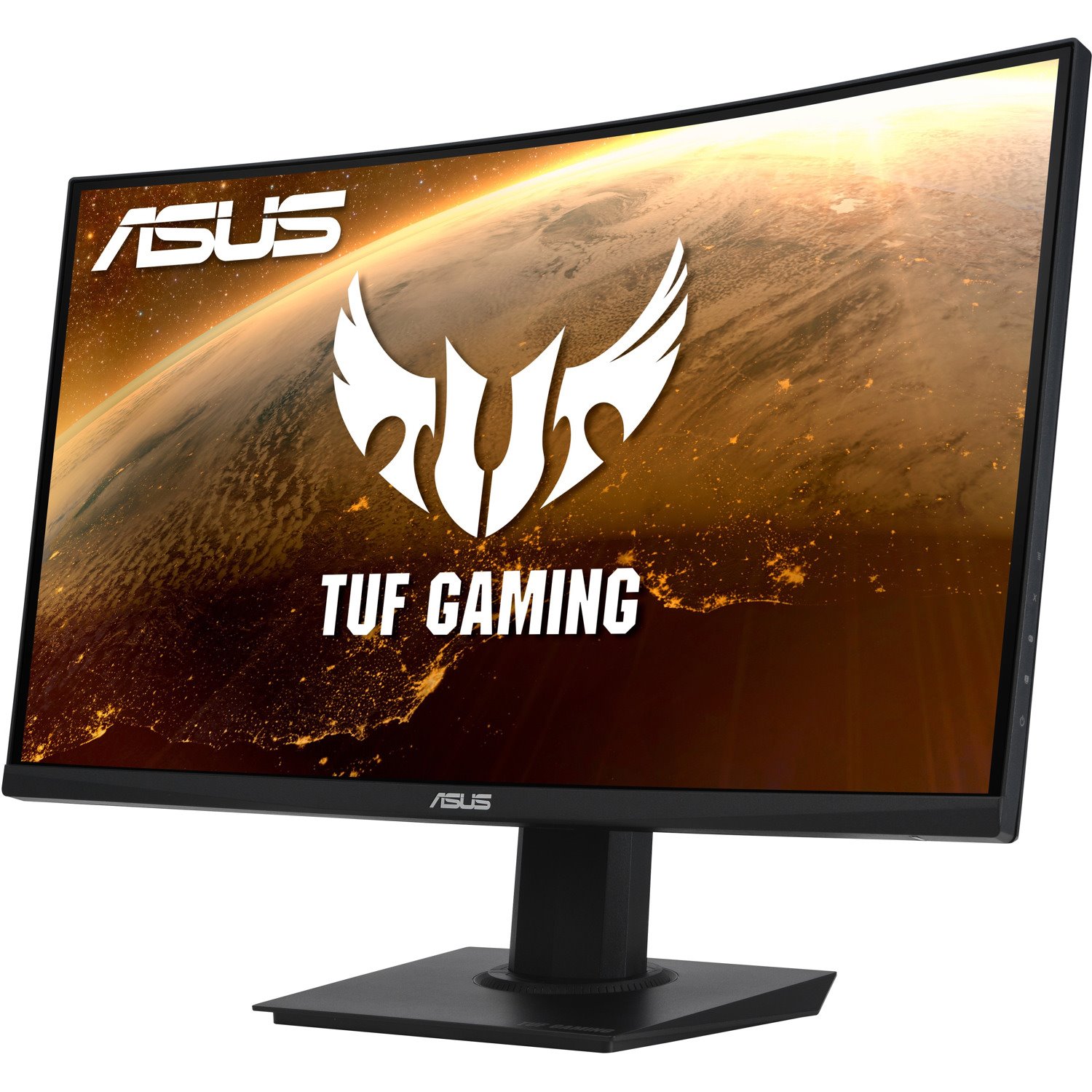 TUF VG24VQE 23.6" Full HD Curved Screen WLED Gaming LCD Monitor - 16:9 - Black
