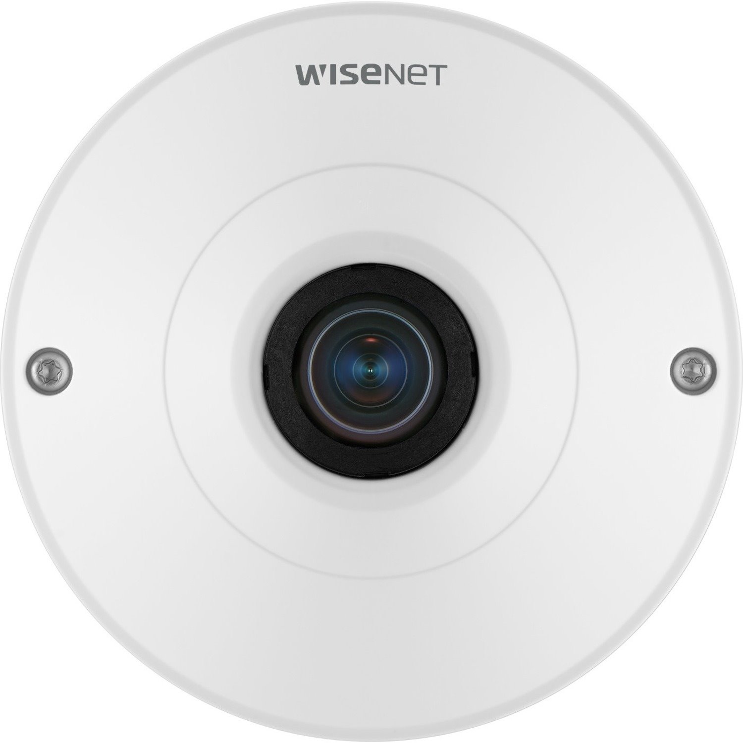 Wisenet QNF-9010 12 Megapixel Indoor Network Camera - Colour - Fisheye - White