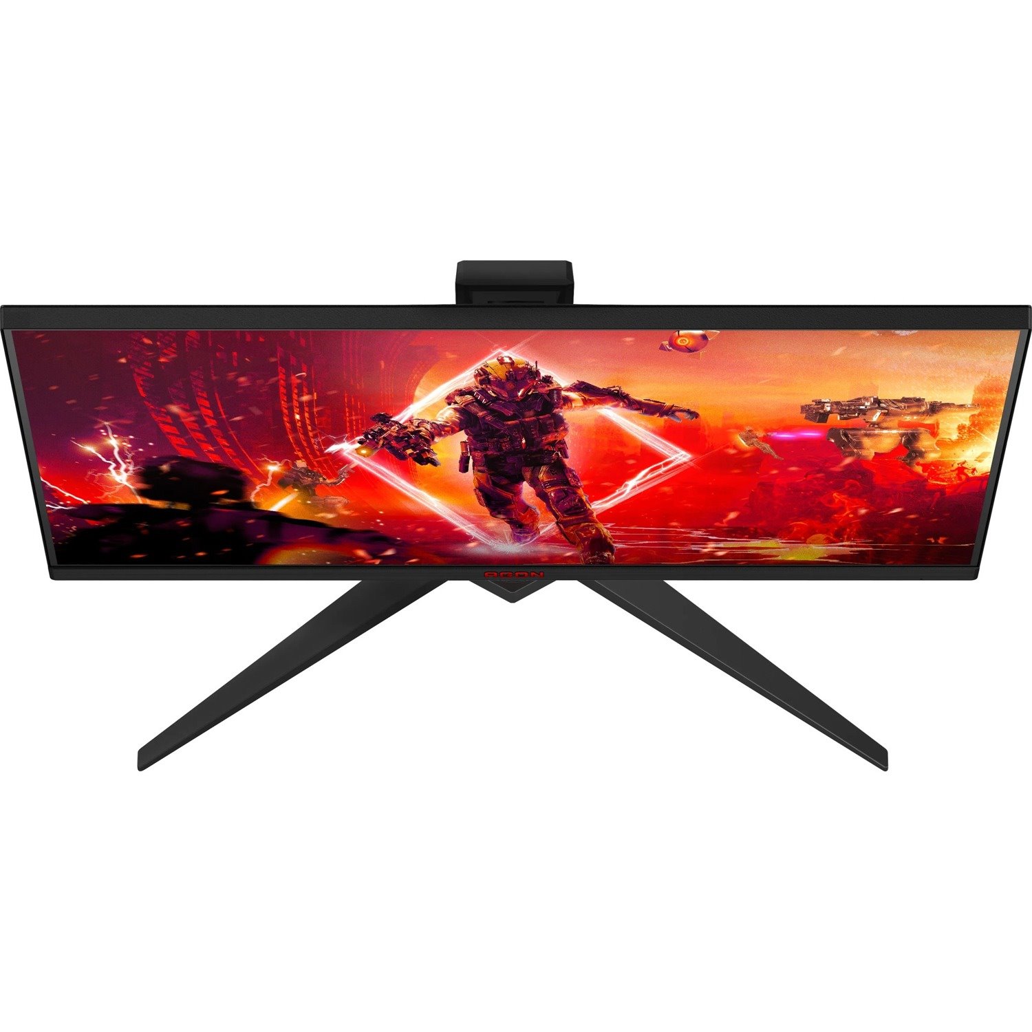 AOC AGON AG275QZN 27" Class WQHD Gaming LCD Monitor - 16:9 - Black, Red