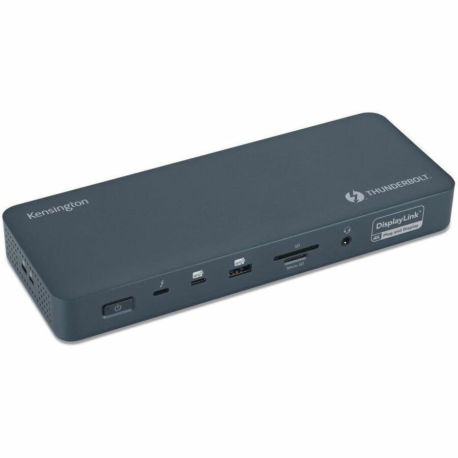 Kensington SD5900T Thunderbolt 4 Docking Station for Notebook/Monitor - Charging Capability - Memory Card Reader - SD - Midnight Blue - Desktop