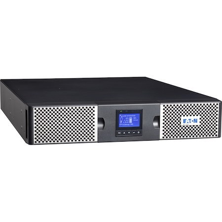 Eaton 9PX 3000VA 3000W 208V Online Double-Conversion UPS - L6-20P, 8 C13, 2 C19 Outlets, Cybersecure Network Card Option, Extended Run, 2U Rack/Tower - Battery Backup