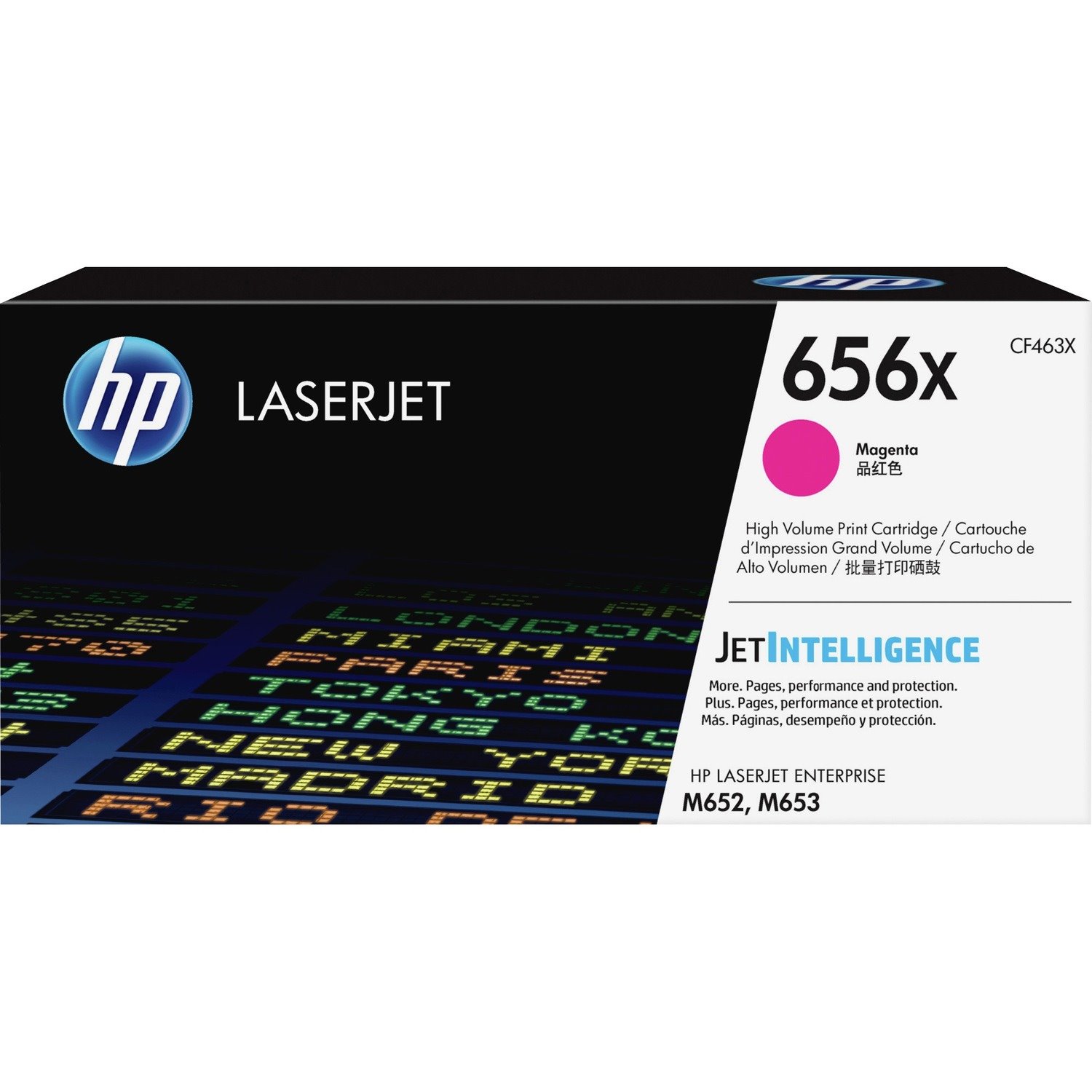 HP 656X Original High Yield Laser Toner Cartridge - Magenta - 1 Each