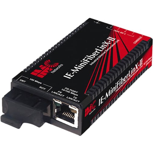 B+B SmartWorx IE-MiniFiberLinX-II 856-19760 Fast Ethernet Media Converter