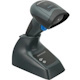 Datalogic QuickScan I QBT2430 Handheld Barcode Scanner Kit - Wireless Connectivity - Black