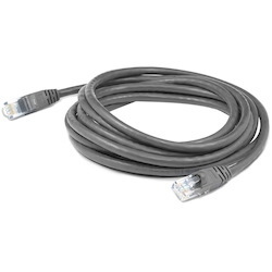 AddOn 6ft RJ-48 (Male) to RJ-48 (Male) Gray Cat6 Crossover STP PVC Copper Patch Cable
