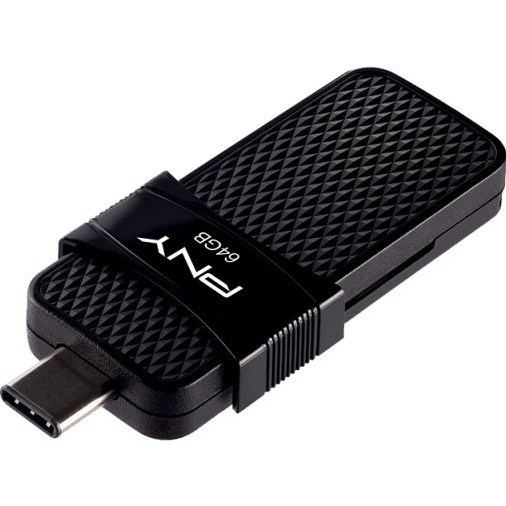 PNY 64 GB USB 3.1 Type A, USB 3.1 Type C Flash Drive