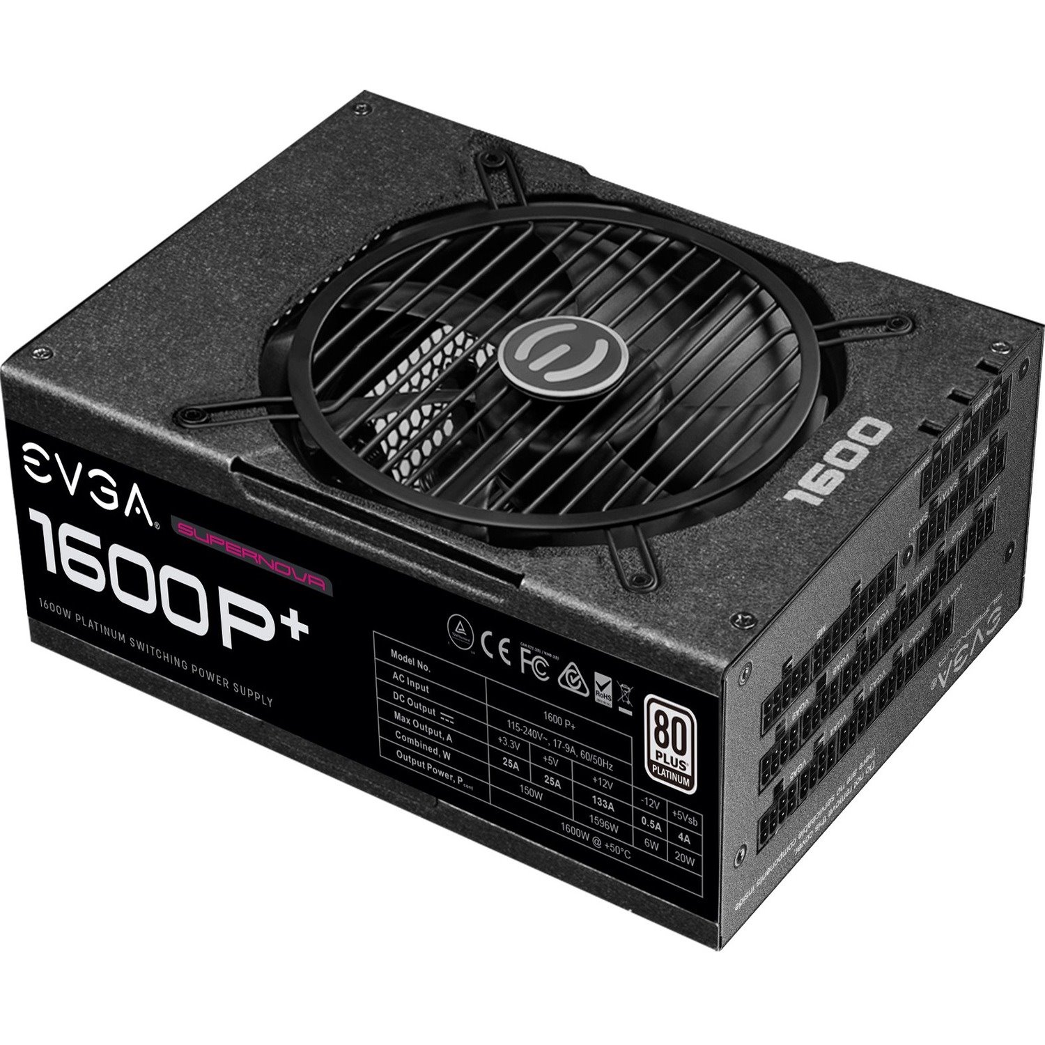 EVGA SuperNOVA 1600P+ 1600W Power Supply