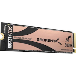 Sabrent Rocket 4 PLUS SB-RKT4P-500 500 GB Solid State Drive - M.2 2280 Internal - PCI Express NVMe (PCI Express NVMe 4.0 x4)