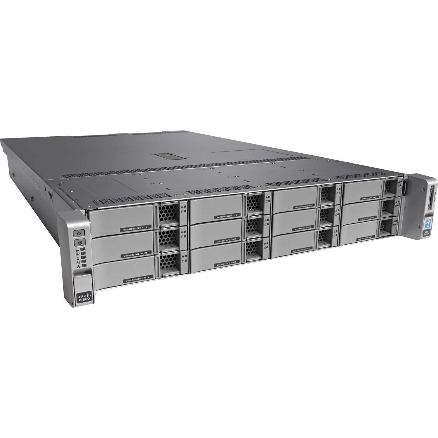 Cisco C240 M4 2U Rack Server - 2 x Intel Xeon E5-2680 v4 2.40 GHz - 256 GB RAM - 19.20 TB HDD - (16 x 1.2TB) HDD Configuration - Serial ATA/600 Controller