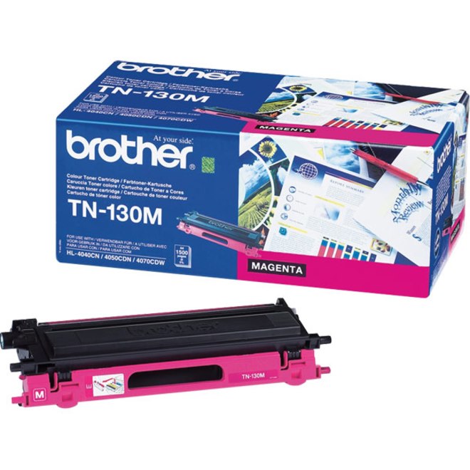 Brother TN-130M Original Laser Toner Cartridge - Magenta - 1 Pack