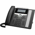 Cisco 7861 IP Phone - Refurbished - Corded - Corded - Wall Mountable, Tabletop - Charcoal