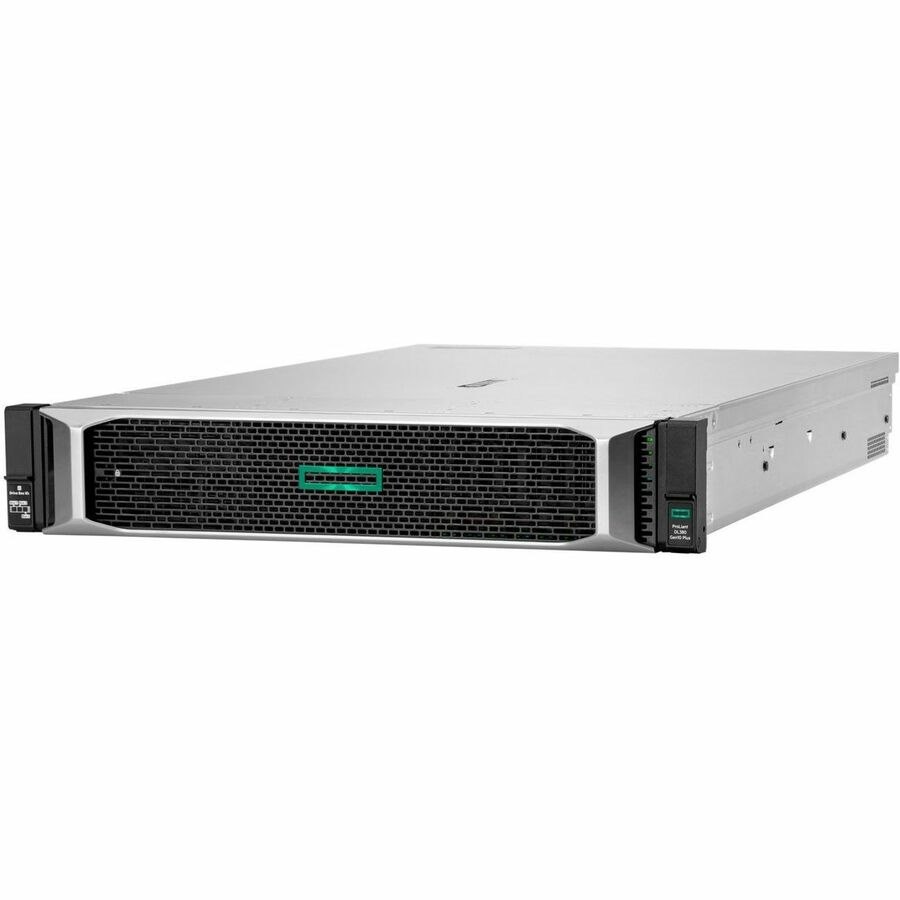 HPE ProLiant DL380 G10 Plus 2U Rack Server - 1 x Intel Xeon Gold 6326 2.9 GHz - 32 GB RAM - 960 GB SSD - (2 x 480GB) SSD Configuration - 12Gb/s SAS, Serial ATA, NVMe Controller - Smart Choice