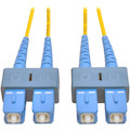 Eaton Tripp Lite Series Duplex Singlemode 9/125 Fiber Patch Cable (SC/SC), 2M (6 ft.)