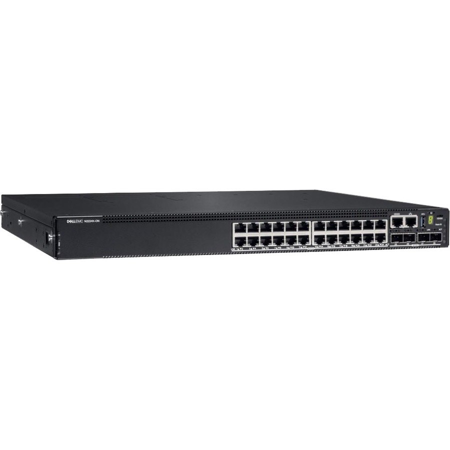 Dell EMC PowerSwitch N2200 N2224X-ON 24 Ports Manageable Ethernet Switch