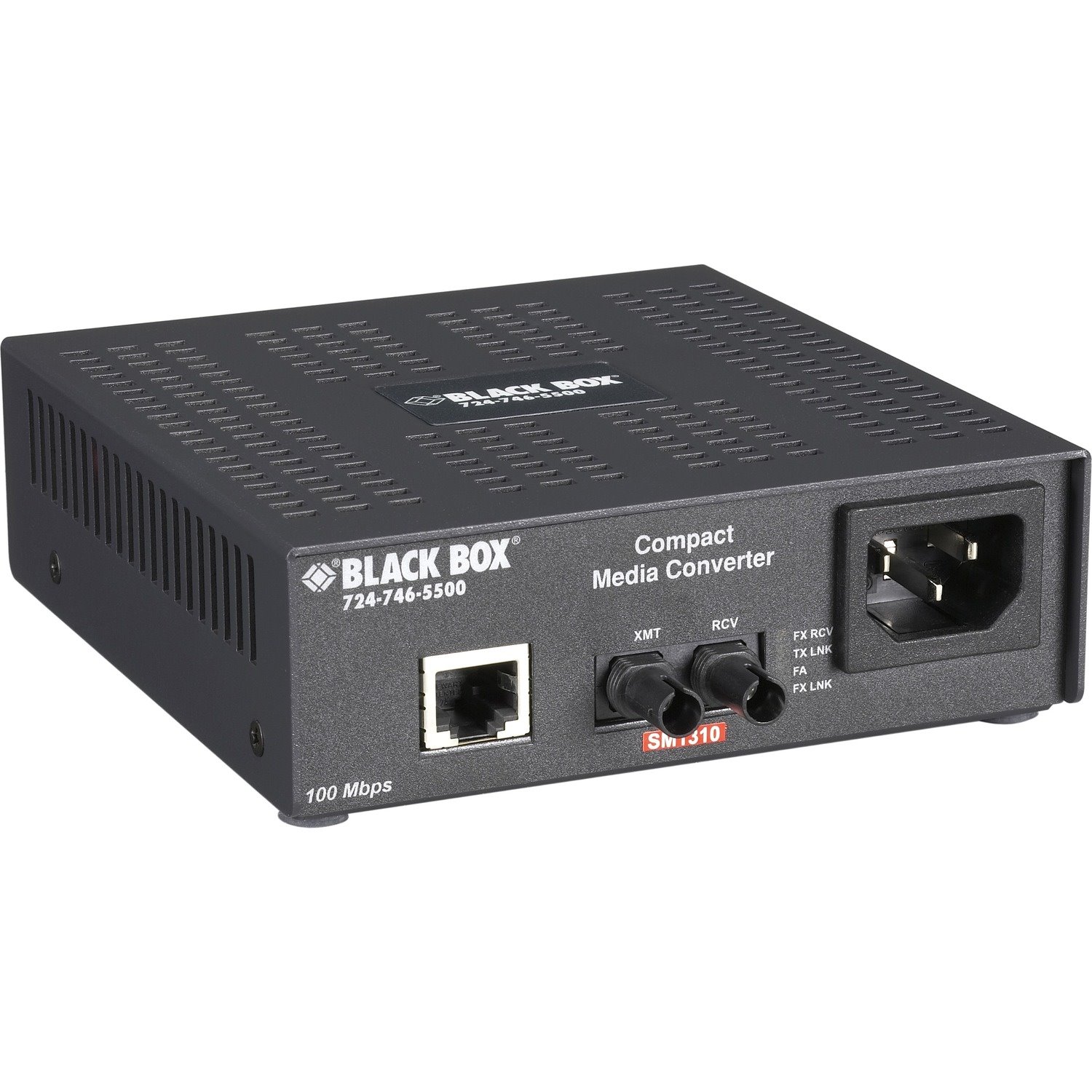 Black Box Fast Ethernet Compact Media Converter
