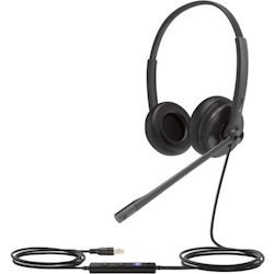 Yealink UH34 Wired Over-the-head Stereo Headset - Black
