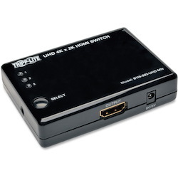 Tripp Lite by Eaton 3-Port HDMI Mini Switch with Remote Control - 4K (HDMI F/3xF), 3D, HDCP 1.4, EDID