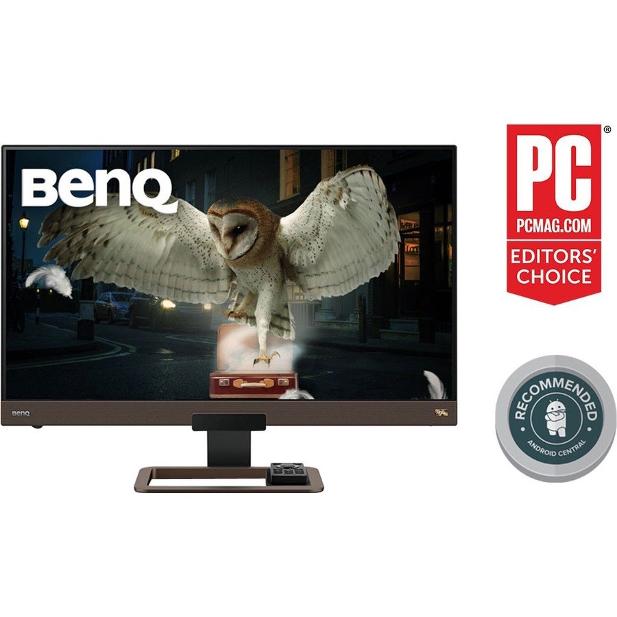 BenQ Entertainment EW3280U 32" 4K UHD WLED Gaming LCD Monitor - 16:9 - Metallic Black, Metallic Brown