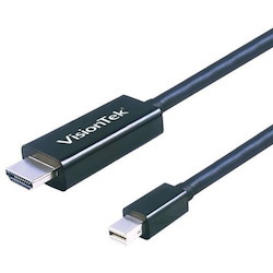 VisionTek Mini DisplayPort to HDMI 2.0 Active Cable (M/M) 4K @ 60Hz