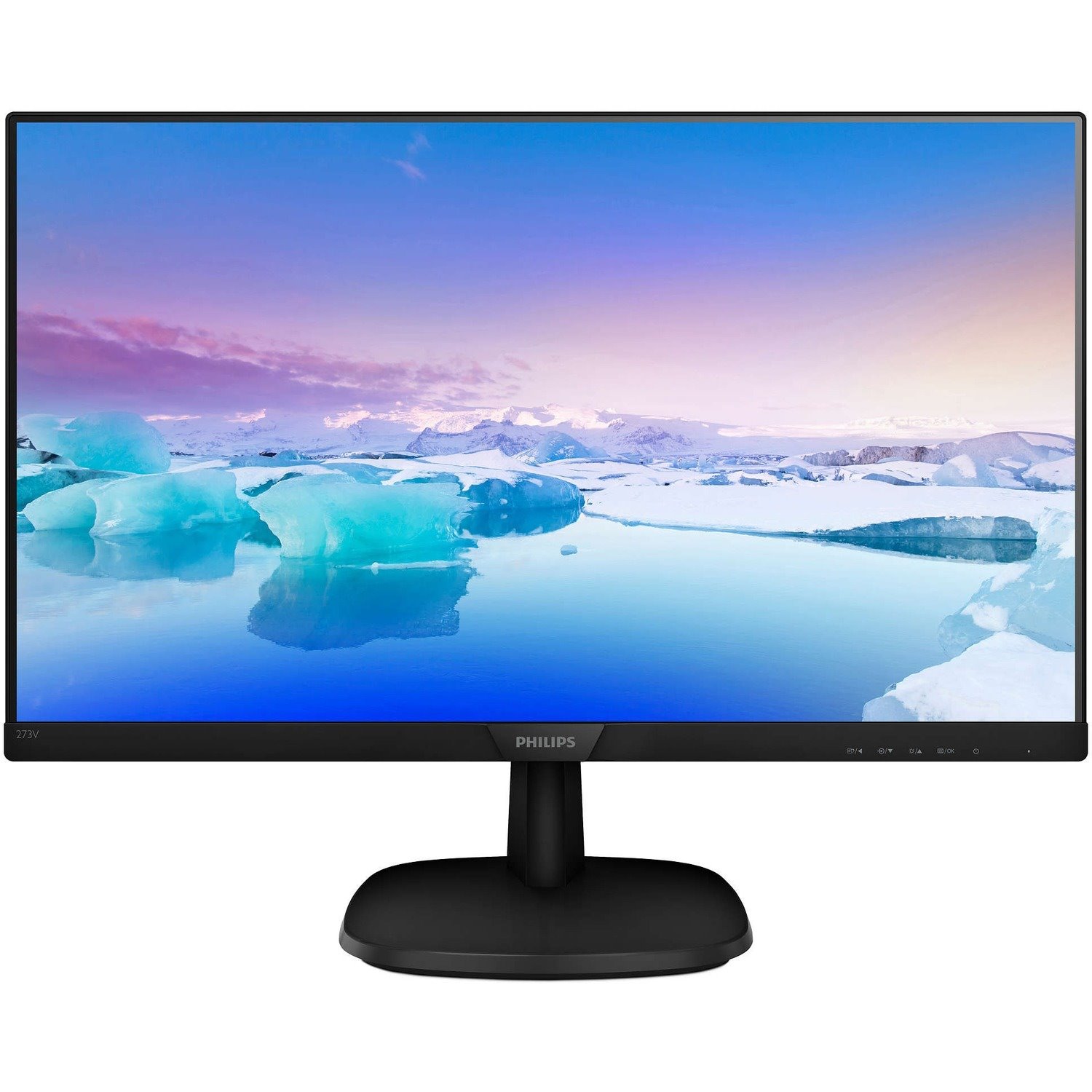 Philips V-line 273V7QDSB 27" Class Full HD LCD Monitor - 16:9 - Textured Black