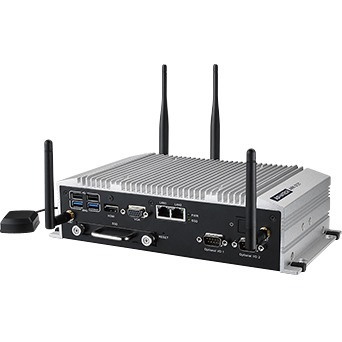 Advantech Outdoor NVR w/4 PoE Ports Intel&reg; Atom E3845 SoC Fanless Box PC