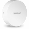 TRENDnet AC1300 Dual Band PoE Indoor Wireless Access Point, 867Mbps WiFi AC + 400Mbps WiFi N Bands, MU-MIMO, Repeater Mode, Traffic Management, Easy Installation, White, TEW-823DAP