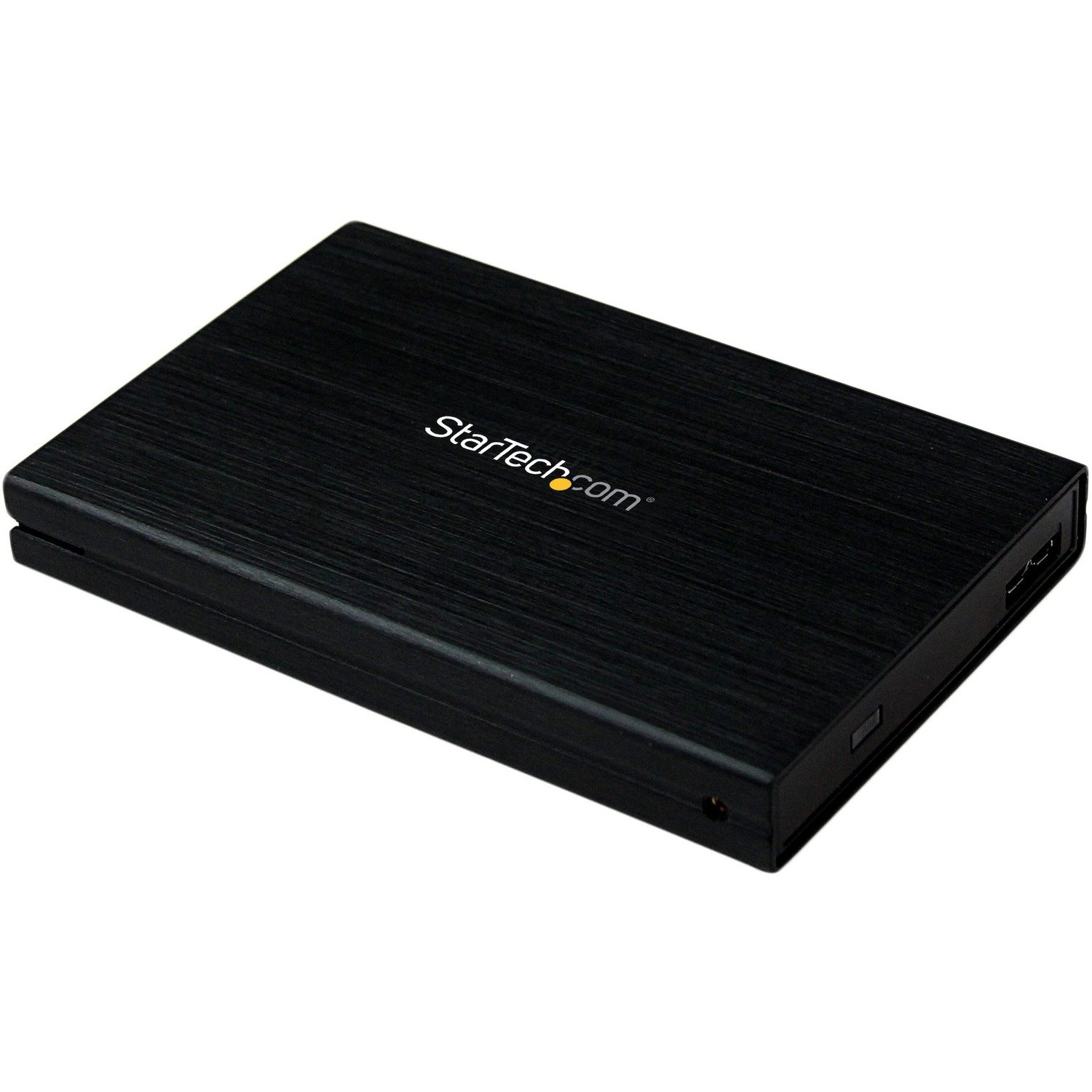 StarTech.com Drive Enclosure SATA/600 - USB 3.0 Micro-B Host Interface - UASP Support External - Black
