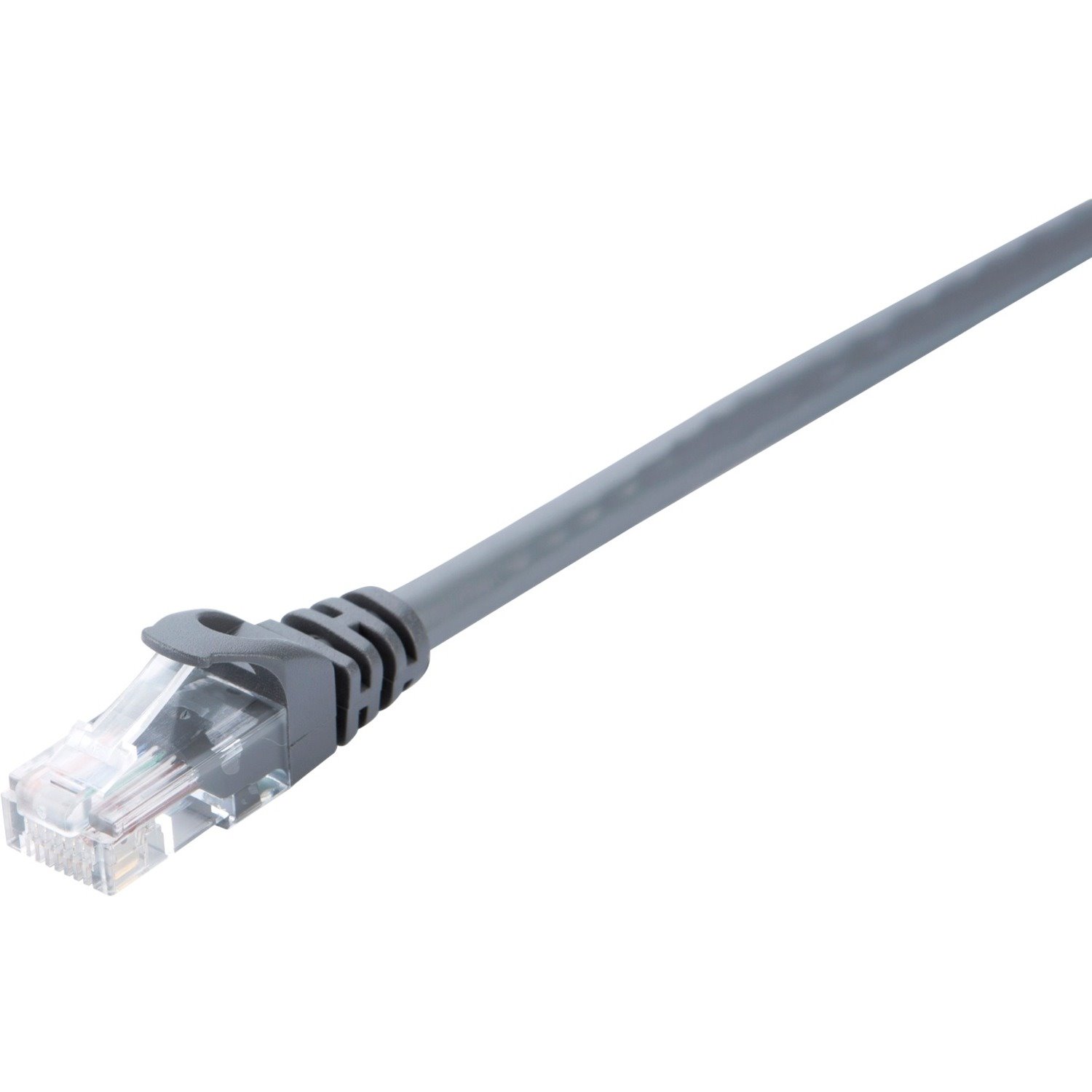 V7 V7CAT6UTP-03M-GRY-1E 3 m Category 6 Network Cable for Modem, Patch Panel, Network Card