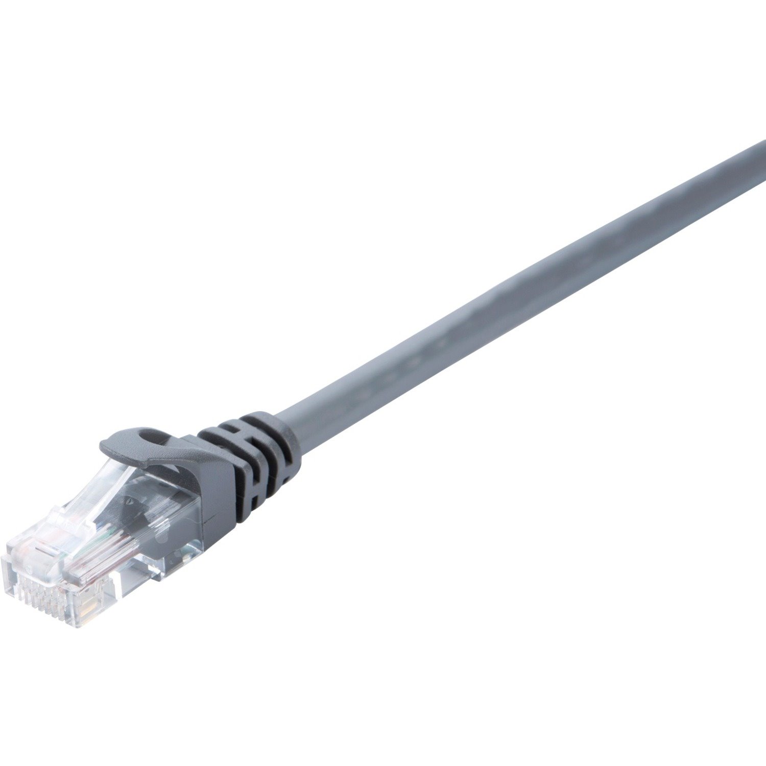 V7 V7CAT6UTP-50C-GRY-1E 50 cm Category 6 Network Cable for Modem, Patch Panel, Network Card