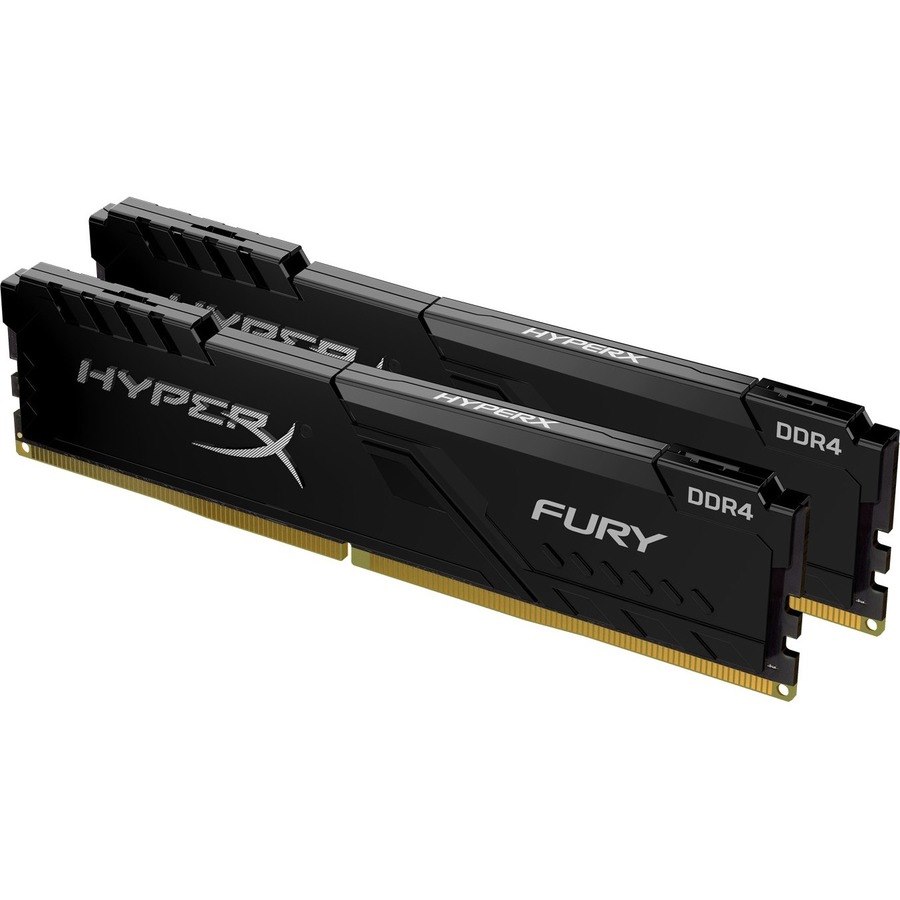 HyperX FURY RAM Module for Desktop PC, Workstation - 32 GB (2 x 16GB) - DDR4-2666/PC4-21333 DDR4 SDRAM - 2666 MHz - CL16 - 1.20 V