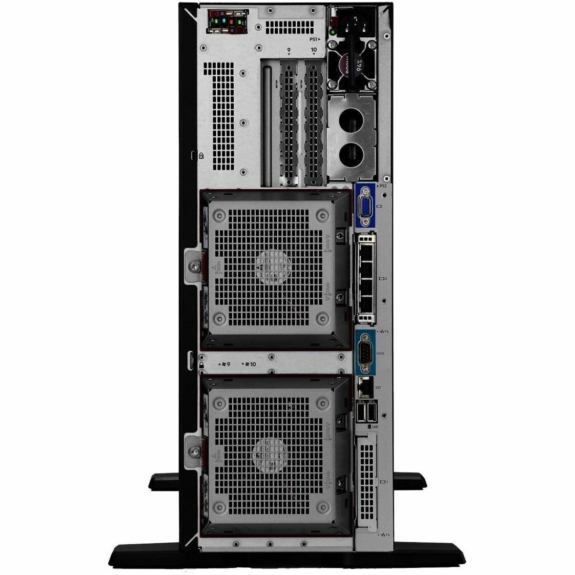 HPE ProLiant ML350 G11 4U Tower Server - 1 x Intel Xeon Silver 4514Y 2 GHz - 64 GB RAM - 960 GB SSD - (2 x 480GB) SSD Configuration - Serial Attached SCSI (SAS), Serial ATA Controller - Smart Choice