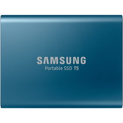 Samsung T5 MU-PA500B/WW 500 GB Portable Solid State Drive - External - Blue