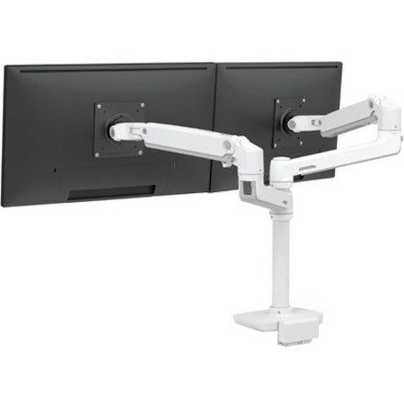 Ergotron Mounting Arm for Monitor, LCD Display - White