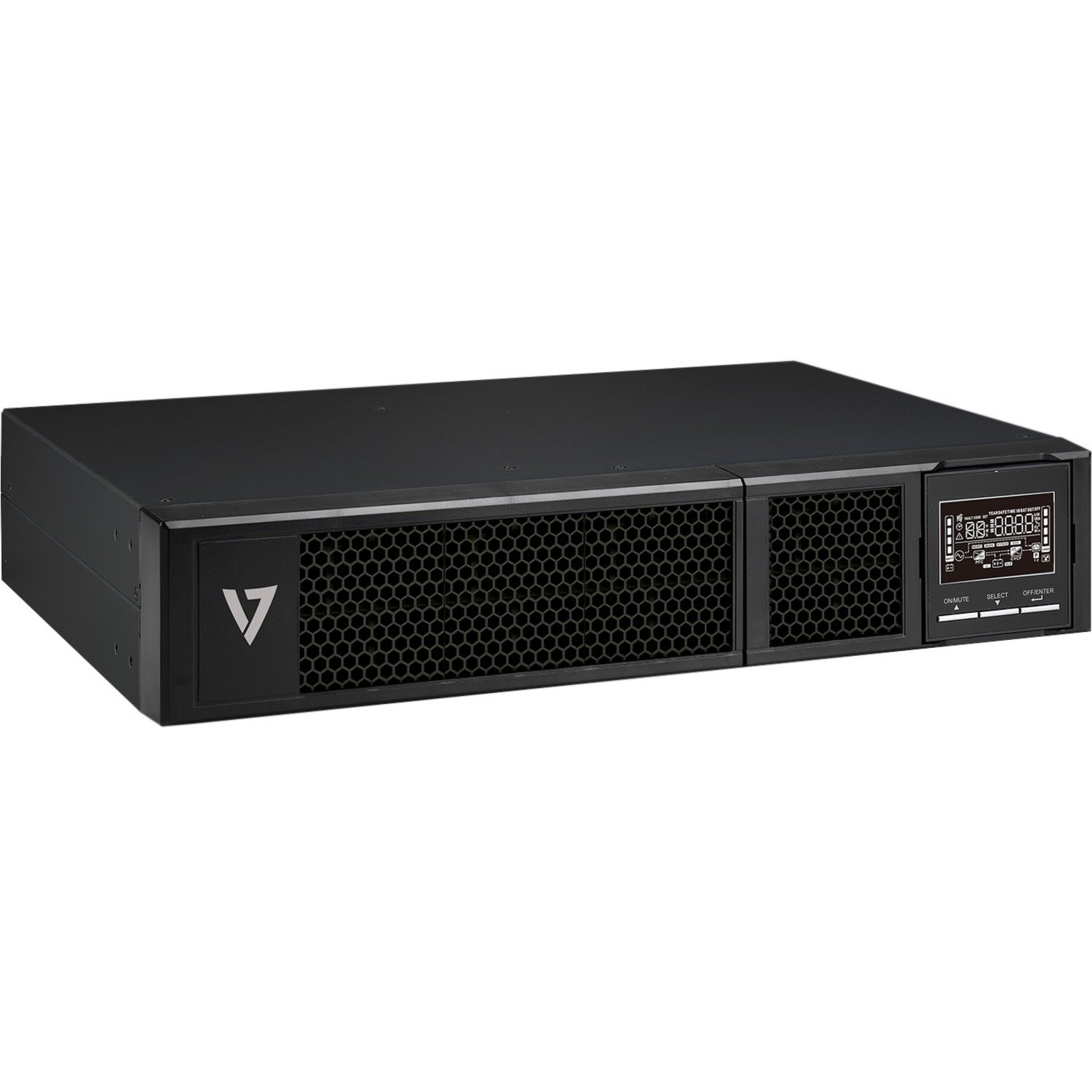 V7 UPS2URM1500DC-NC Double Conversion Online UPS - 1.50 kVA/1.50 kW